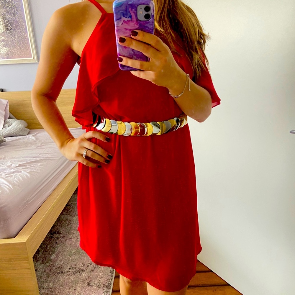 SOLD: Versatile Trendy Red Dress